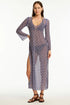 Sea Level Coast Mesh Long Dress